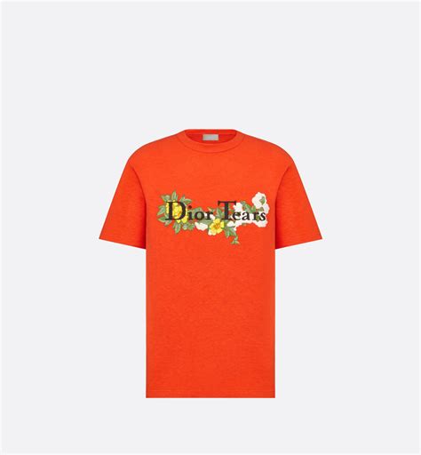 t shirt dior transparent|orange dior t shirt.